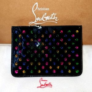Louboutin Loubiposh Clutch Wallet